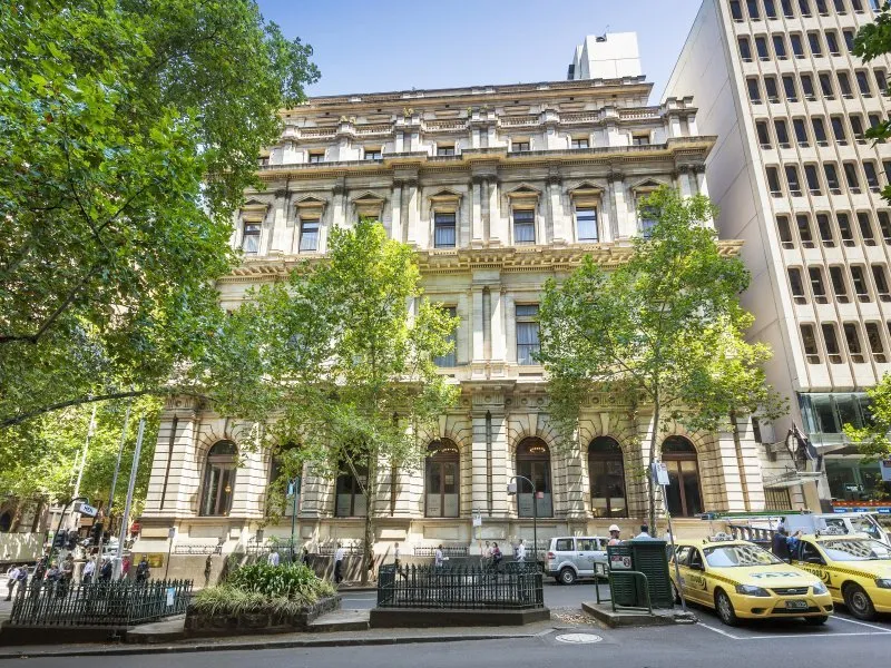 The Queen Street heritage facade