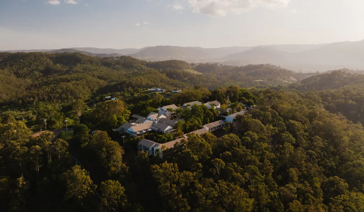 Peppers Clear Mountain: a resort complex among wooded hills