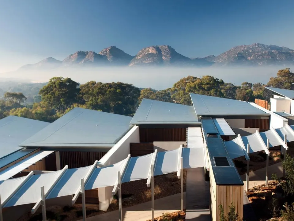 Suites overlooking the Hazards Mountains