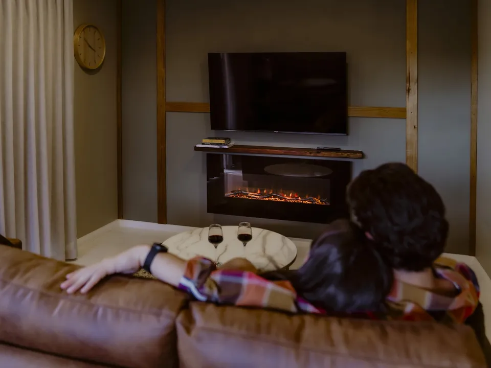 Luxe Hut interior