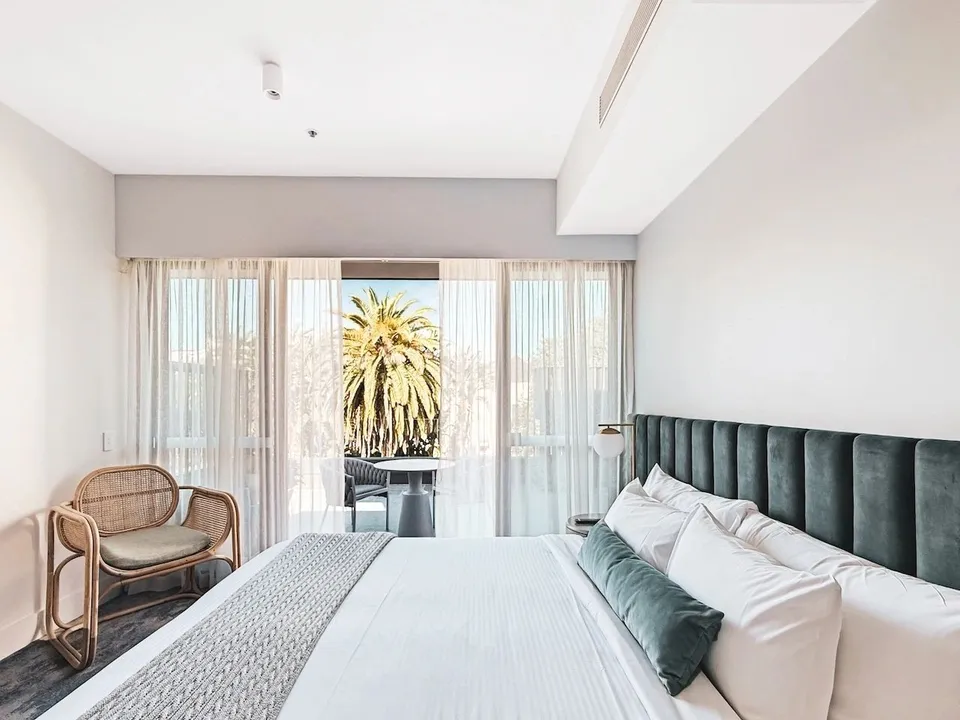 Heritage suite with period details and modern comforts