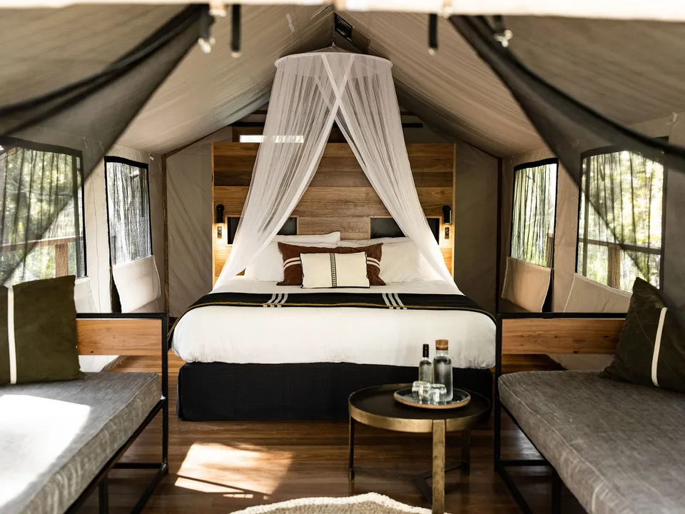 Deluxe Plus tent interior