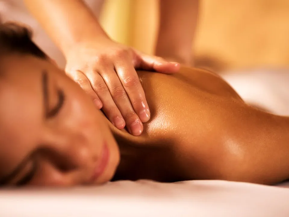 In-pavilion massage therapy