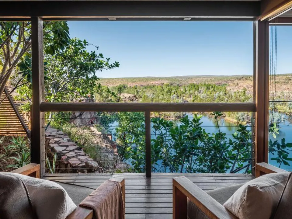 Gorge views from the room deck